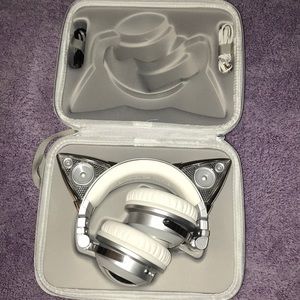 Limited edition cat ear Bluetooth headphones